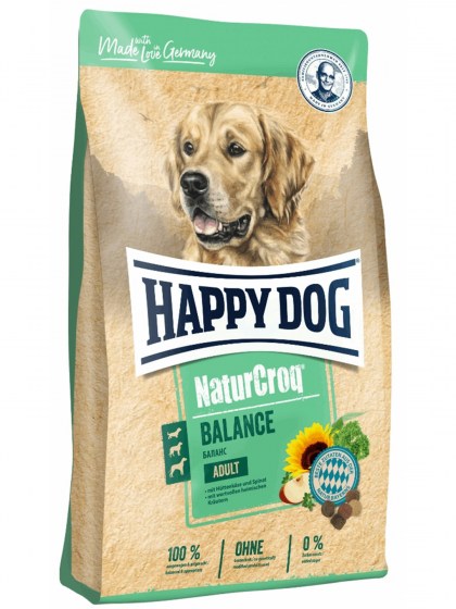 Happy Dog Naturcroq Balance 1kg για ενήλικους σκύλους με ευαίσθητο πεπτικό