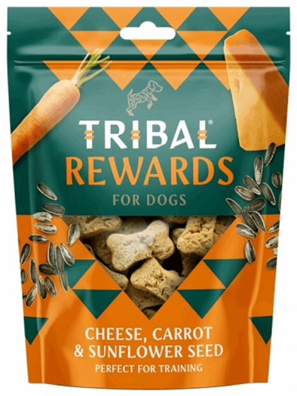Tribal Treat Cheese, Carrot & Sunflower Seeds 130gr
