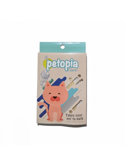 Petopia Care Loofah - Λούφα για περιποίηση κατοικιδίων (γάτα)