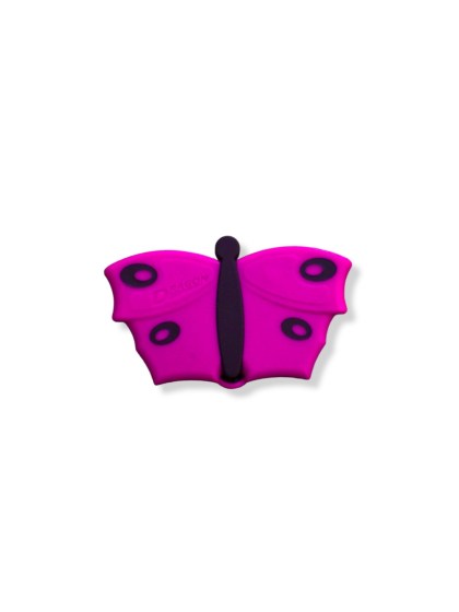 Dragon Butterfly Super V Brush Βούρτσα Αφαίρεσης Τριχών & Χνουδιών 9x6x2cm Ροζ