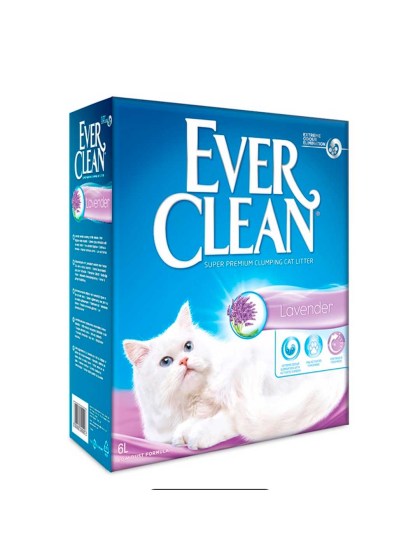 Ever Clean Lavender Άμμος Γάτας Clumping 6lt
