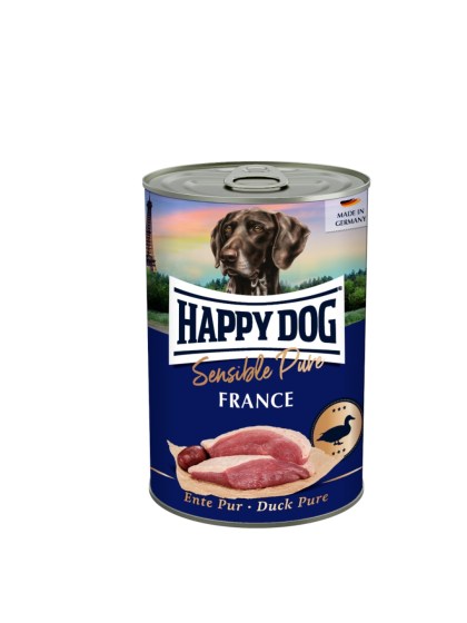 Happy Dog Grainfree France Πάπια 400g για σκύλους με ευαίσθητο στομάχι
