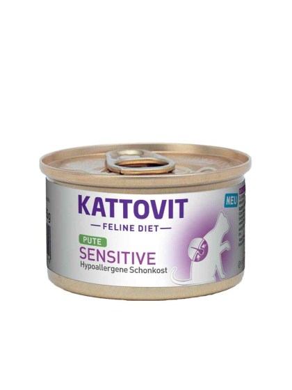 Kattovit Feline Diet Sensitive Turkey 85g