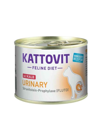 Kattovit Feline Diet Urinary Veal 185g