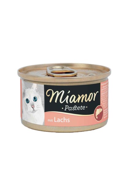 Miamor Pastete Salmon 85g Για Ενήλικες Γάτες με Σολομό