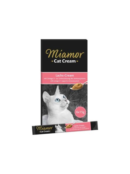 Miamor Snack Salmon Cream 6x15g