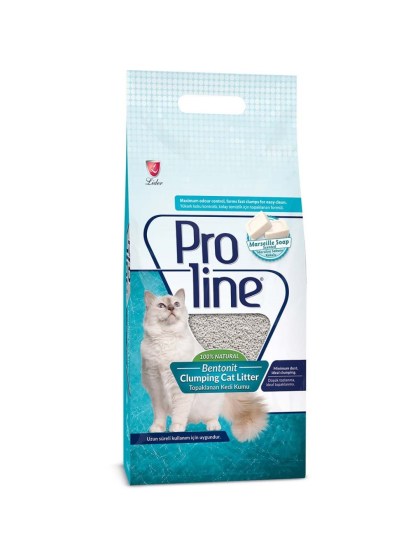 Proline Cat Litter Άμμος για Γάτες με Σαπούνι Μασσαλίας 5lt