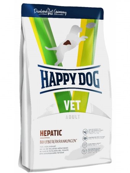 Happy Dog Vet Hepatic 4kg για σκύλους με ηπατική ανεπάρκεια
