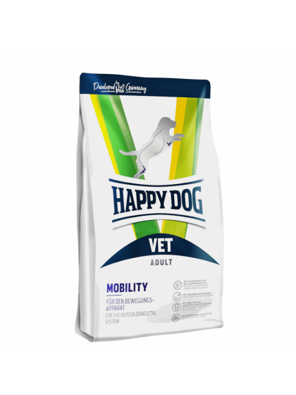 Happy Dog Vet Diet MOBILITY 4kg ισορροπημένη πλήρης τροφή για ενήλικους σκύλους