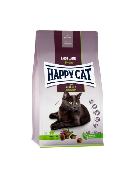 Happy Cat Sterilised Αρνί 1,3kg