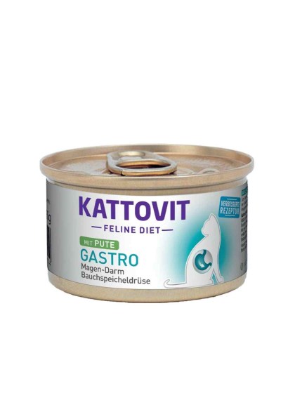 Kattovit Feline Diet Gastro Turkey 85g