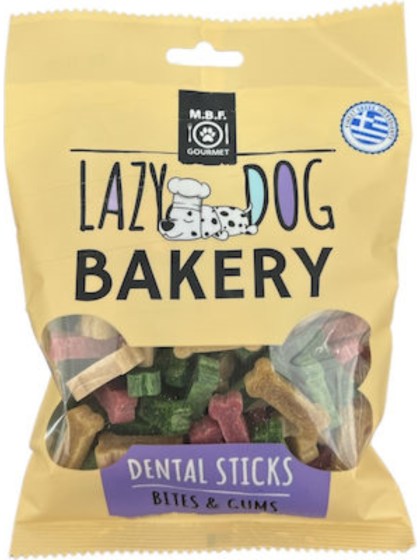 MBF Lazy Dog Dental Bites Mixed για Σκύλους 120gr